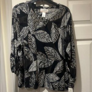 NWT Sz 2x Alfred Dunner classics top